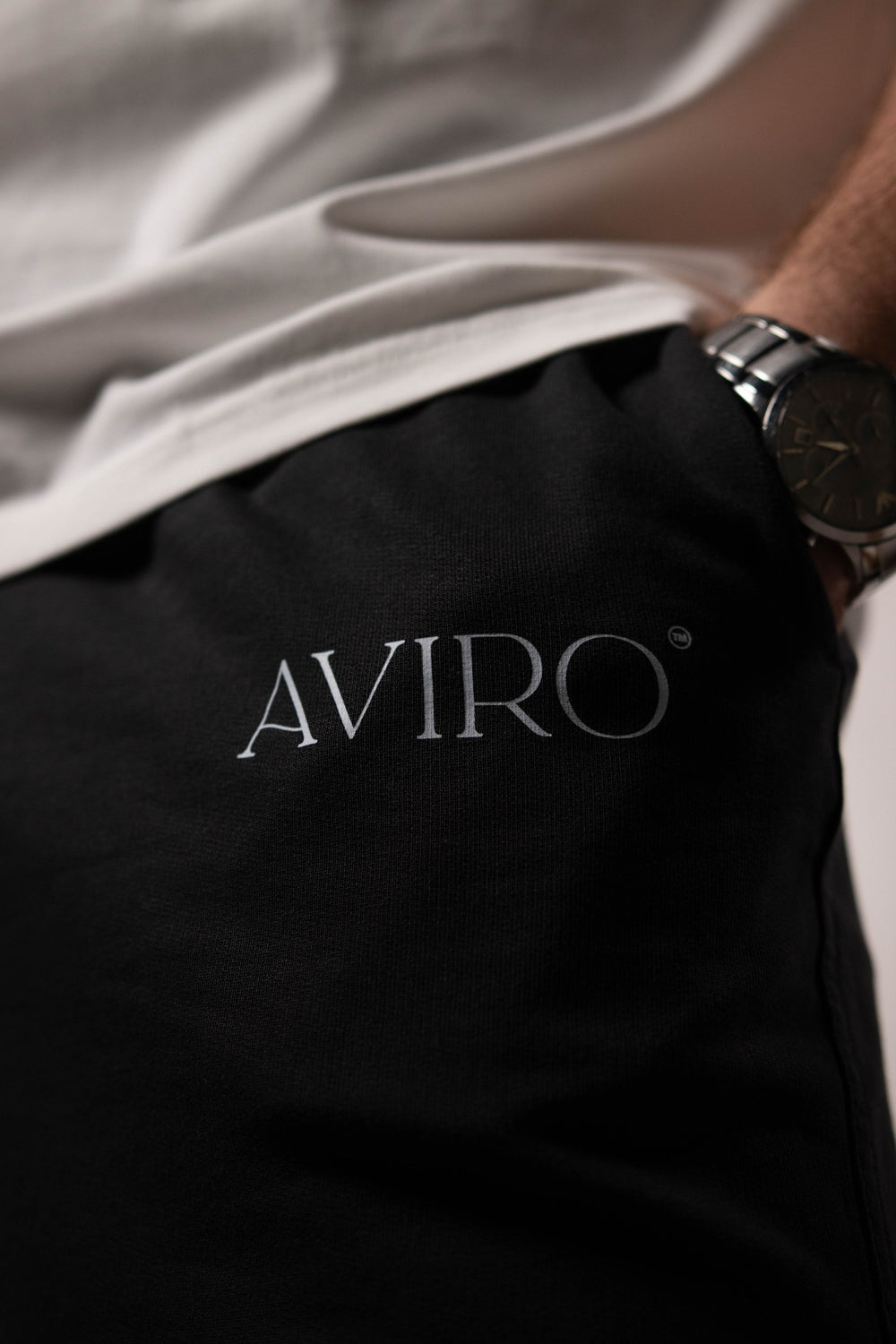 Black Aviro Shorts