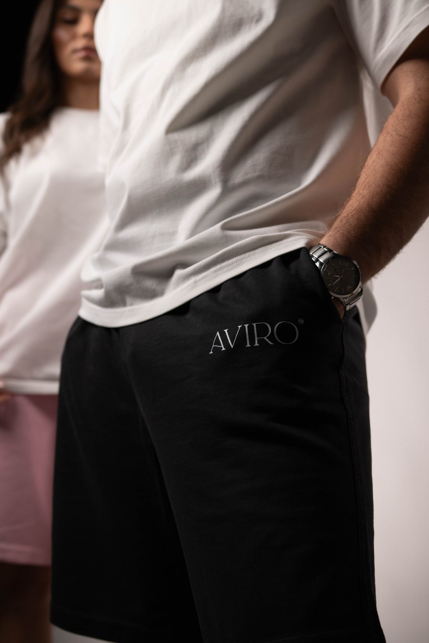 Black Aviro Shorts