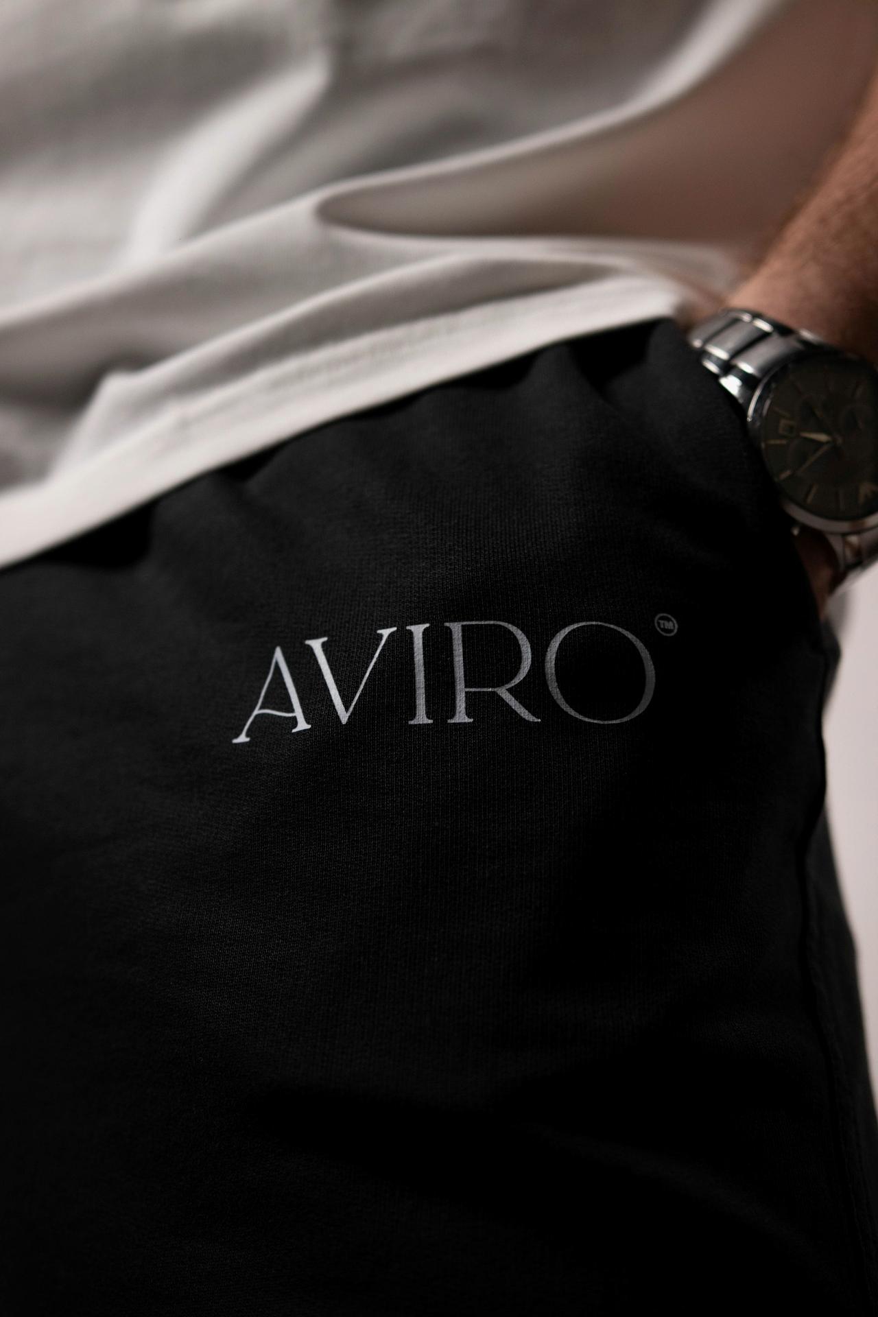 Black Aviro Shorts